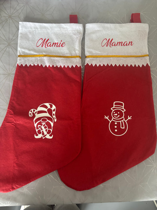 Chaussette de Noël