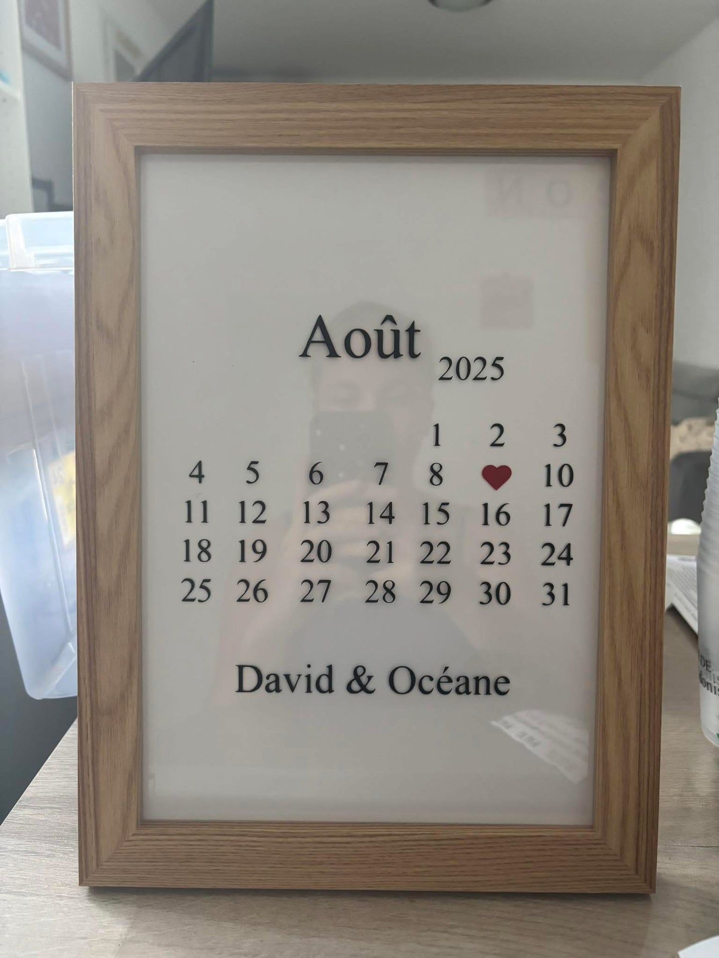 Cadre date couple