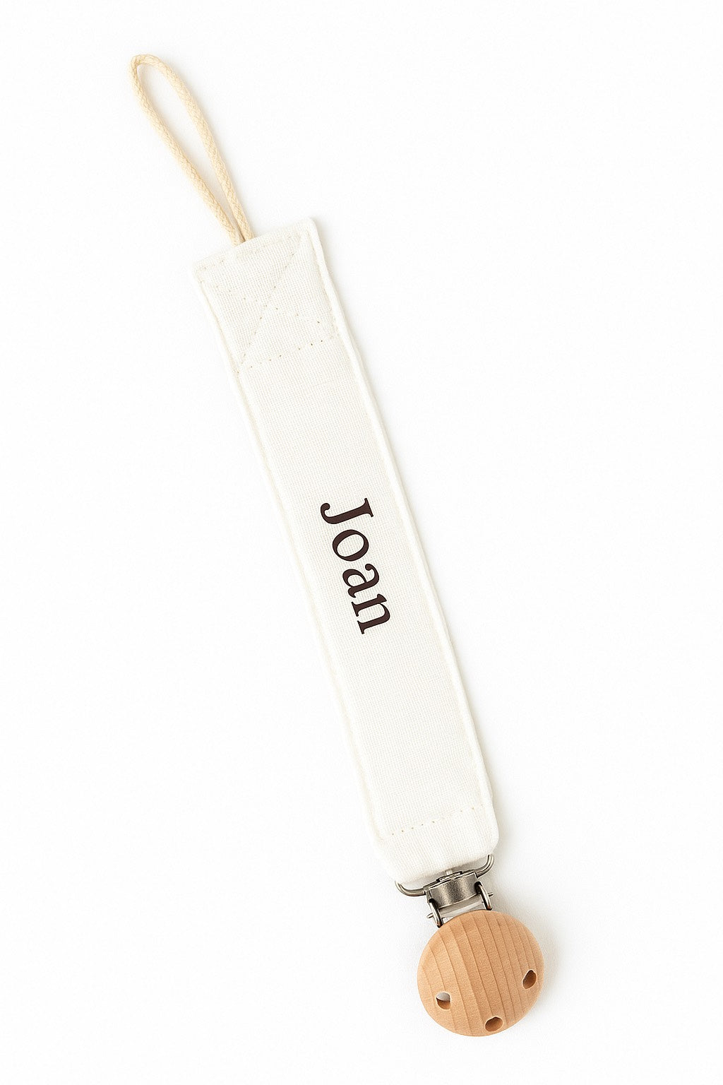 Attache tétine tissu