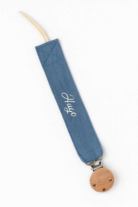 Attache tétine tissu